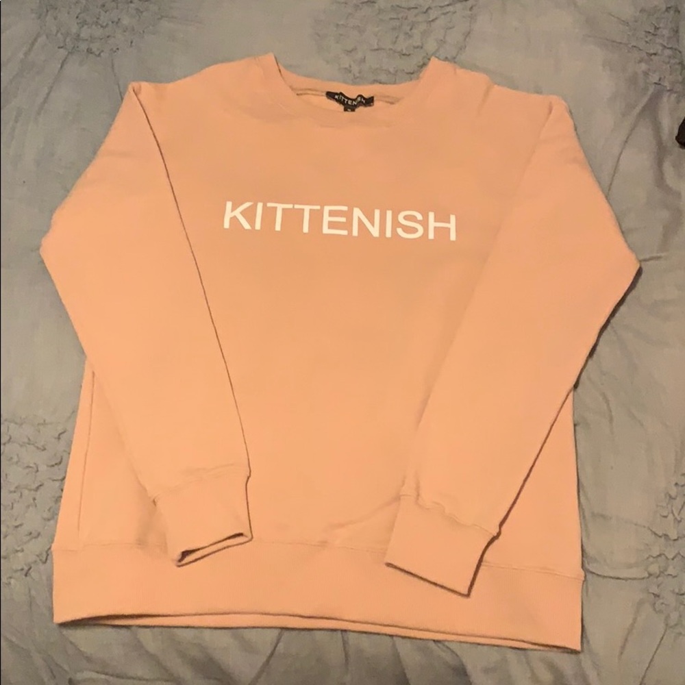 Kittenish sweatshirt